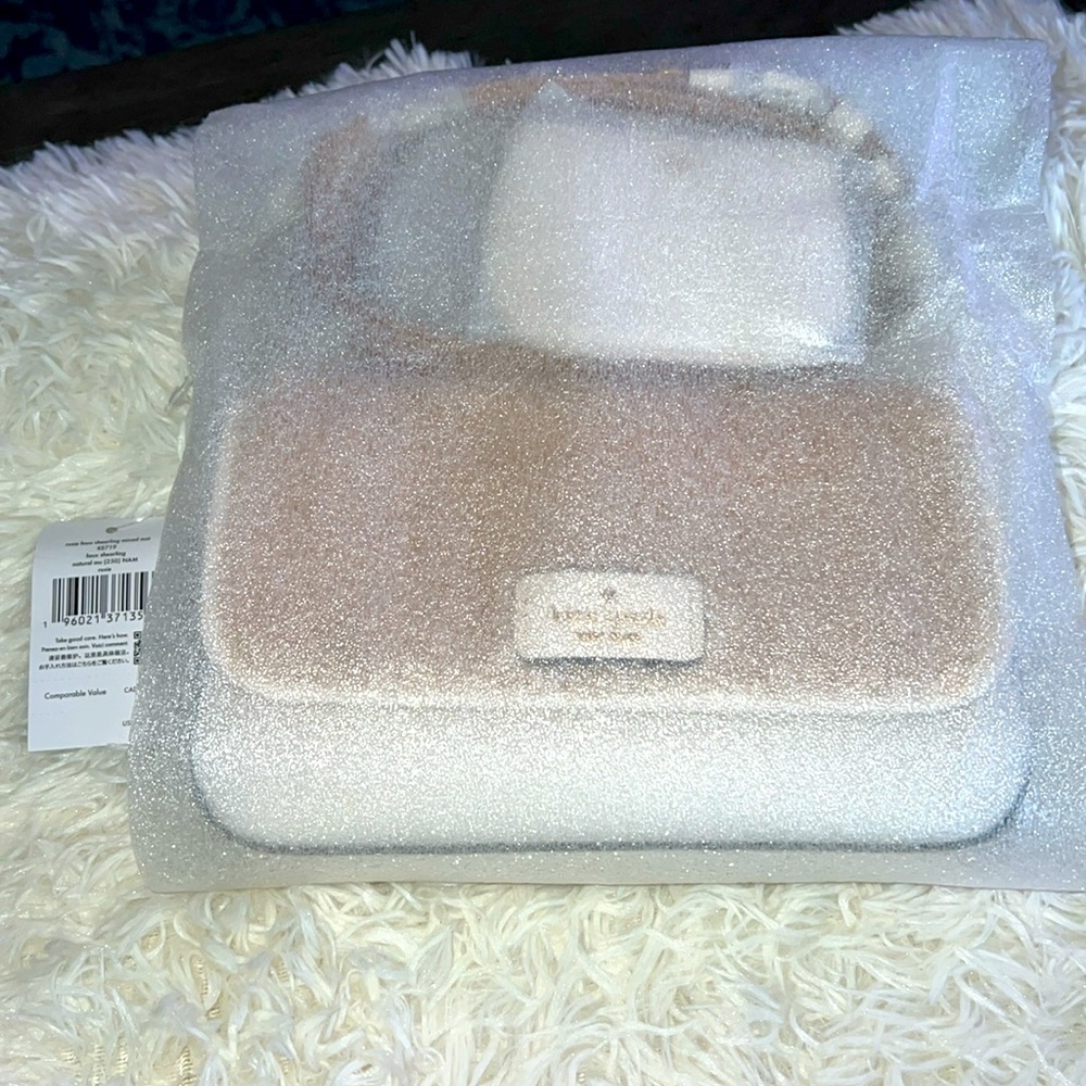 ♠️ Kate Spade Rosie Faux Shearling Flap Crossbody♠️ - Picture 10 of 11